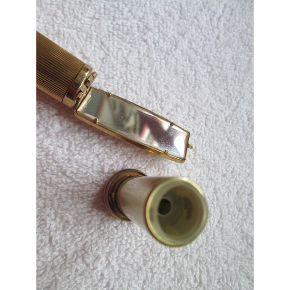 Carmont-Paris-modele depose, Limoges, refillable lipstick with mirror, unused - Picture 8 of 14